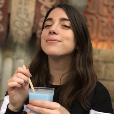Enjoying some Blue Milk in Star Wars: Galaxy’s Edge